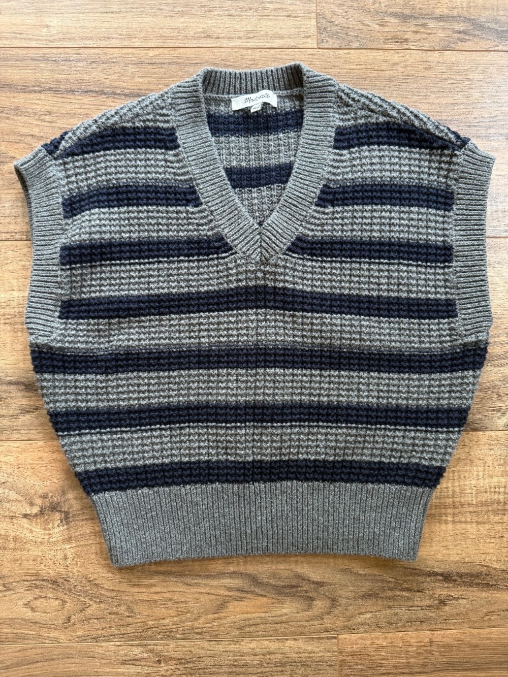 Madewell Waffle-Knit Sweater Vest